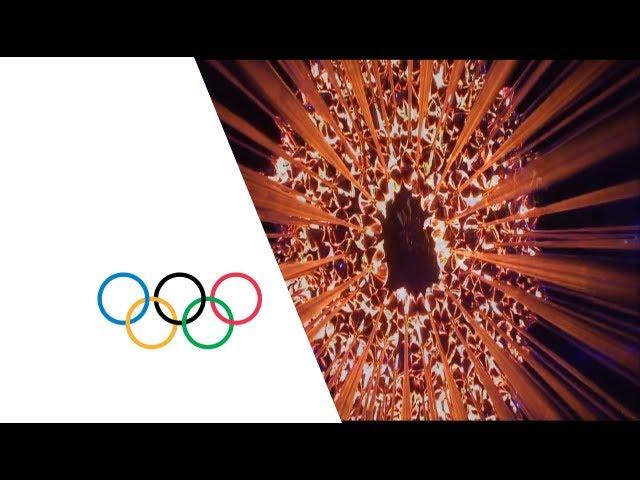 Olympic Cauldron is lit for London 2012