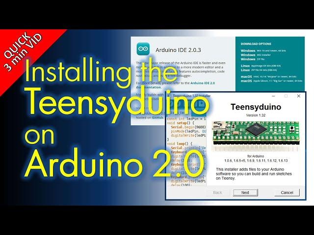 Installing TeensDuino on Arduino 2.x