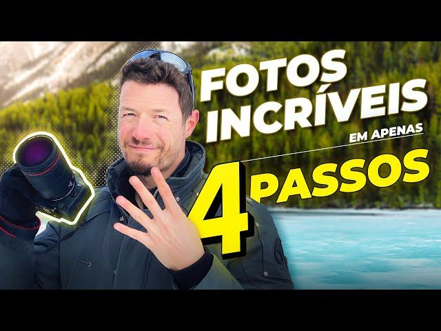 FOTOGRAFIAS INCRÍVEIS de Qualquer Coisa em 4 PASSOS