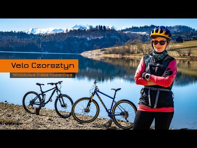 Velo Czorsztyn - wokół jeziora, dwóch zamków, z widokiem na Tatry