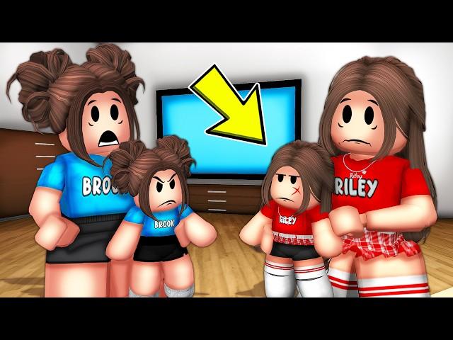 BABY BROOK Meets BABY RILEY In Roblox Brookhaven!!