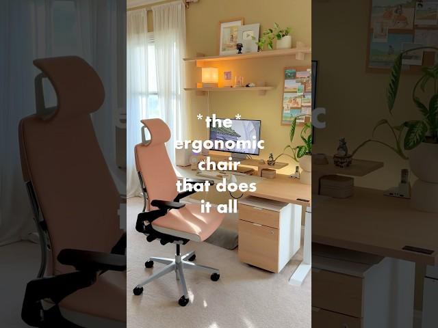 my ergonomic chair that does it all: gesture chair from steelcase #shorts