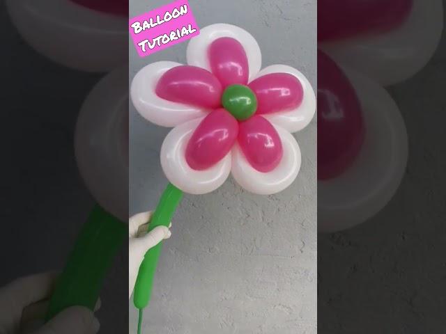 Balloon Flower  #balloondecorationideas #balloonart #flower #diy