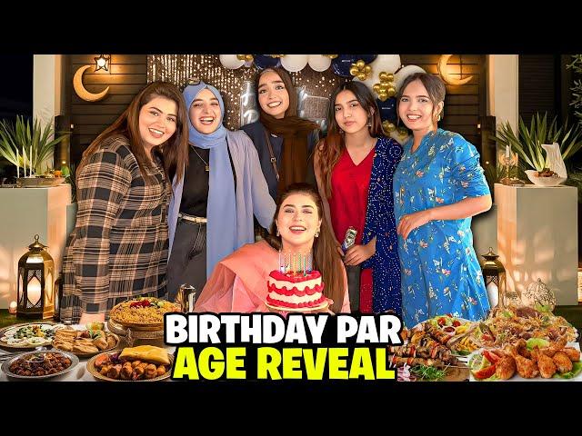 Age Reveal Kardi|Pheli Baar Ramadan Mein Birthday Celebrate Kari️|Grand Dinner|Sistrology