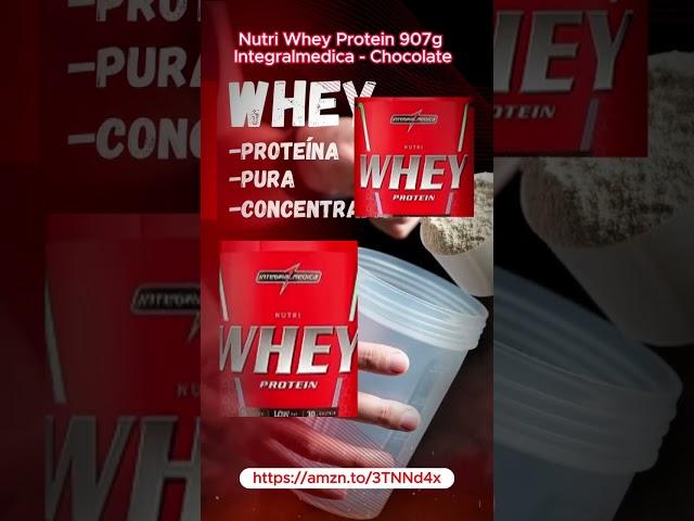 NutriWheyProtein Integralmedica#wheyprotein #whey#ofertas#ofertadodia Link: https://amzn.to/3J7mc7i