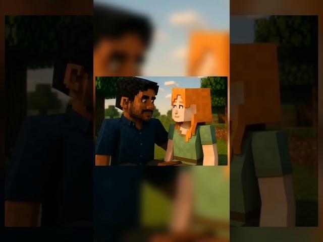 Minecraft love and emotions #minecraft #minecraftshorts