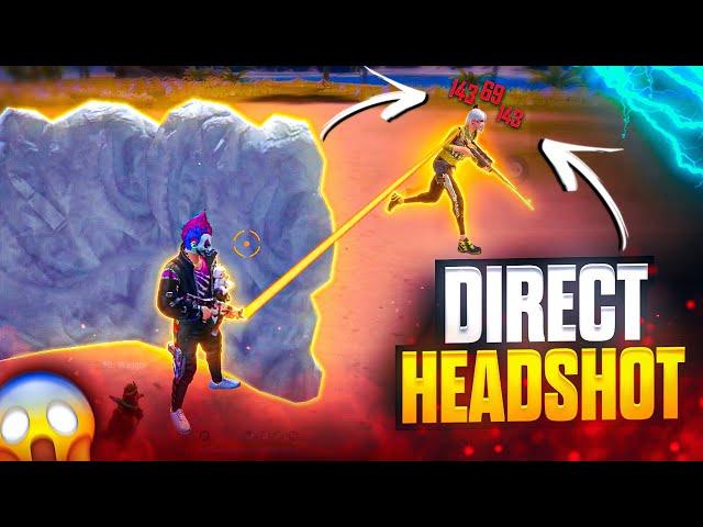 Noob Walk Enemy Headshot Trick  | How To Kill Noob Walk Player In Free Fire ️| Noob Walk Trick 