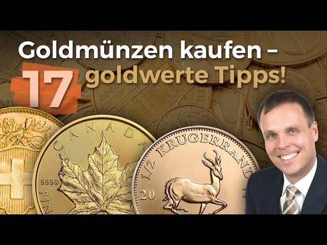 Goldmünzen kaufen  17 goldwerte Tipps ️ Gold-Experte verrät, worauf es beim Kauf von Gold ankommt.