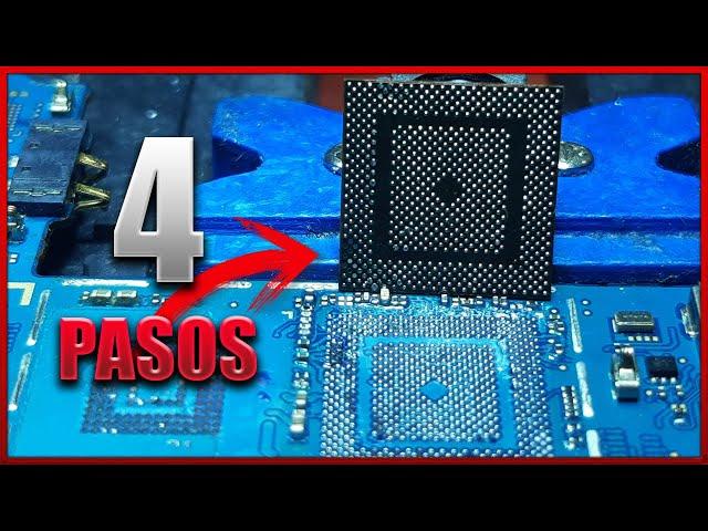 4 pasos para realizar reballing a un CPU