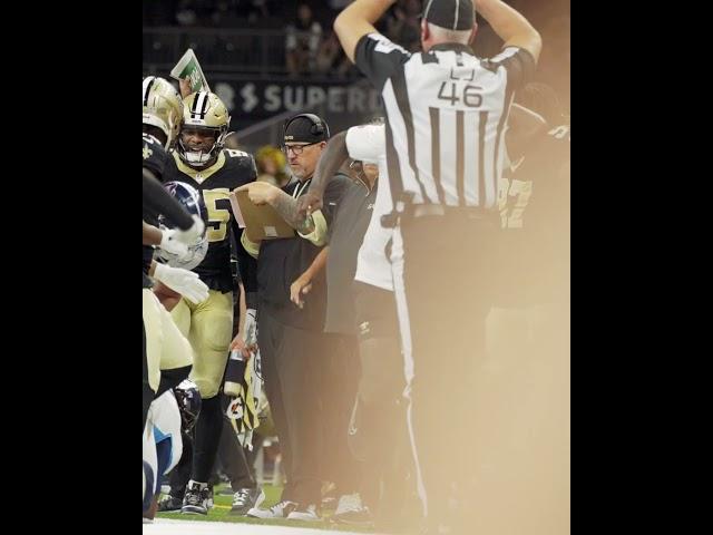 Monty Rice Forces the Fumble #saints #nfl #shorts