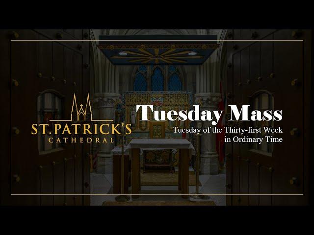 Tuesday Mass - November 5th 2024