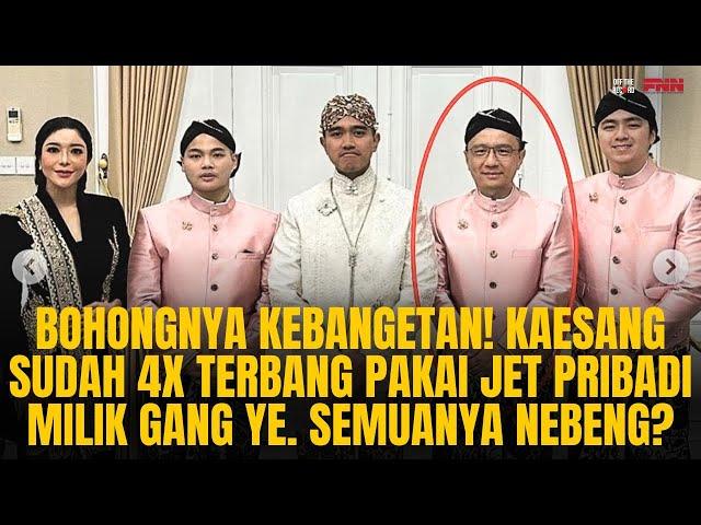 BOHONG BANGET! KAESANG SUDAH 4X TERBANG PAKAI JET PRIBADI MILIK GANG YE. NEBENG SEMUA? | OTR Eps.736