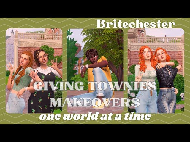 Giving Sims townies makeovers one world at a time: Britechester