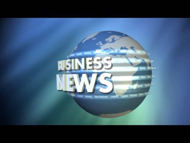 Animated Business News TV "Open" - Globe