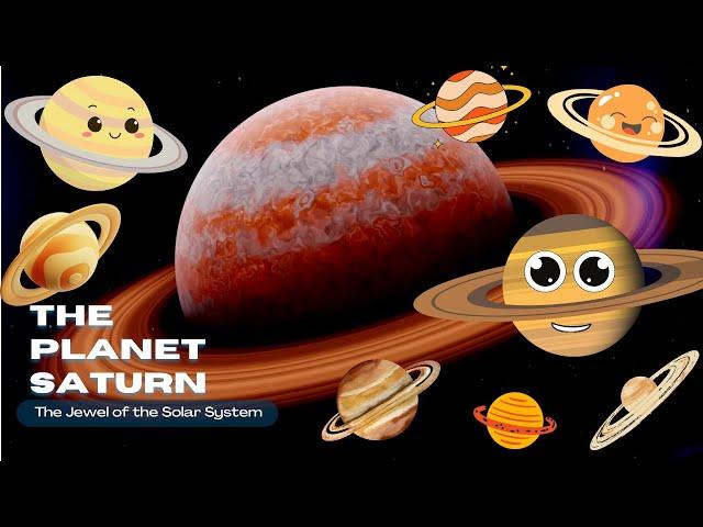 Planet Saturn fact for kids | Planets of the Solar System