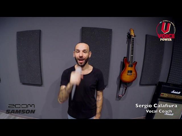 Vocal Warm Up 3 - MamV Exercise (Exercises with scales M/F) - Sergio Calafiura