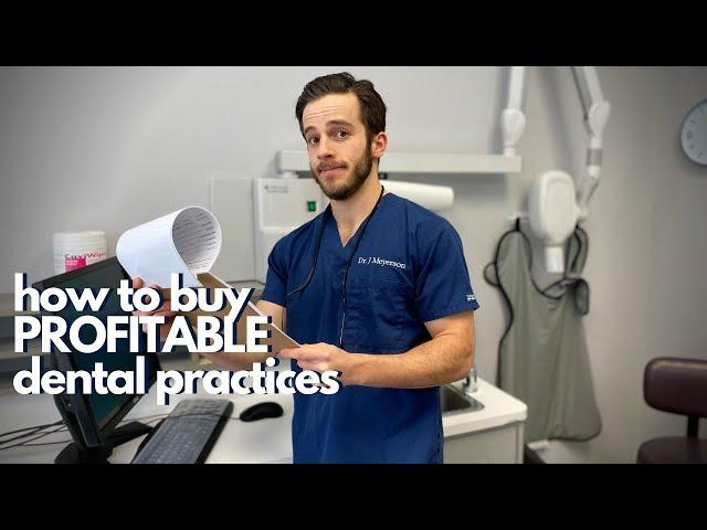 How much $ you can make BUYING dental practices