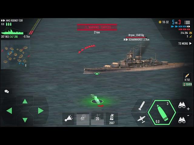 [Battle Of Warships] HMS Rodney Real BohoMam or not? XD