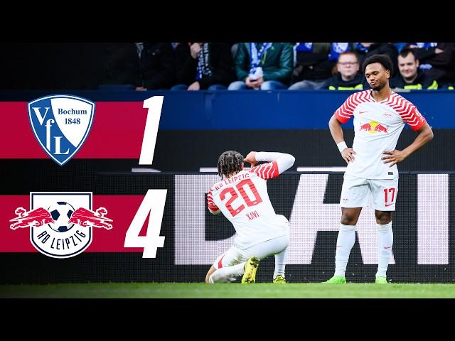 4 Minutes - 3 Goals! RB Turns Game Around! | VfL Bochum vs. RB Leipzig 1-4 | Highlights & more