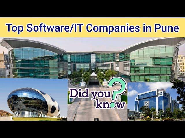 Top Software/IT Companies in Pune||Ambition iq