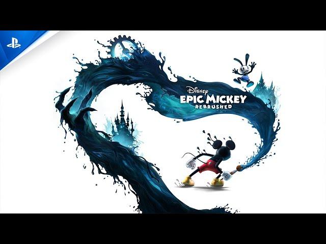 Disney Epic Mickey: Rebrushed - Announcement Trailer | PS5 & PS4 Games