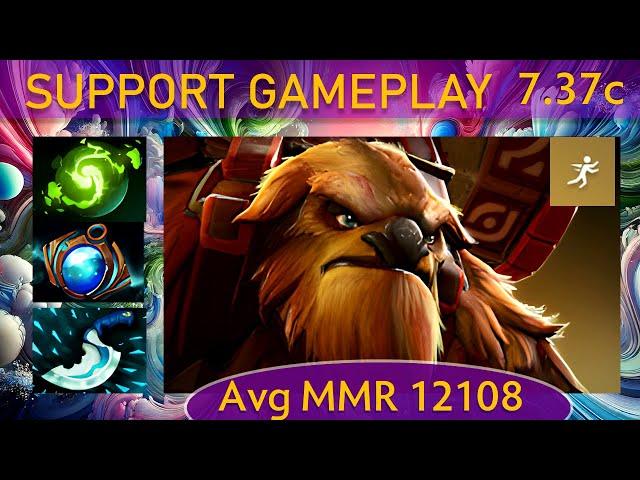 ⭐ 7.37c Earthshaker |K+A-D - 28 KP - 74%| Support Gameplay - Dota 2 Top MMR