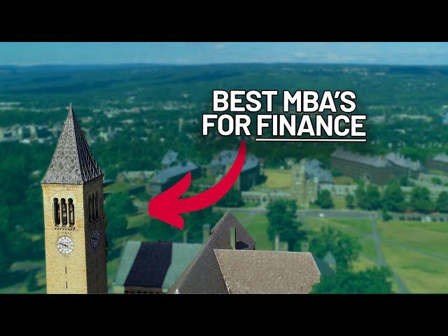 These Are The Best MBA Programs for Finance