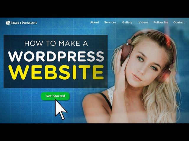 How to Make a WordPress Website | 2020 Step-By-Step Guide for Beginners!