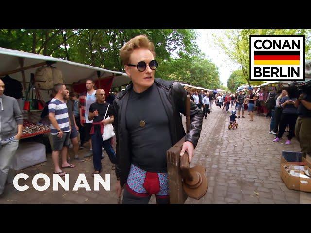 Conan Hits The Streets Of Berlin | CONAN on TBS