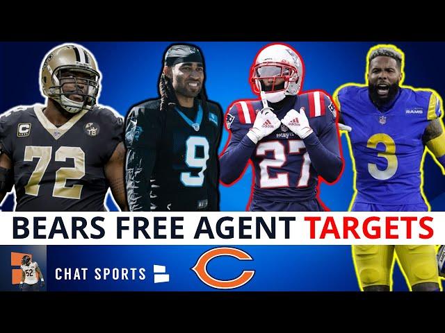 Chicago Bears Top 50 Free Agent Targets For 2022 NFL Free Agency | Terron Armstead, OBJ, JC Jackson