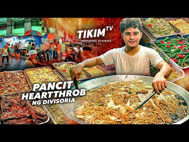 PANCIT Canton HEARTTHROB ng Divisoria | Trending Poging Tindero ng Pancit Street Food | TIKIM TV