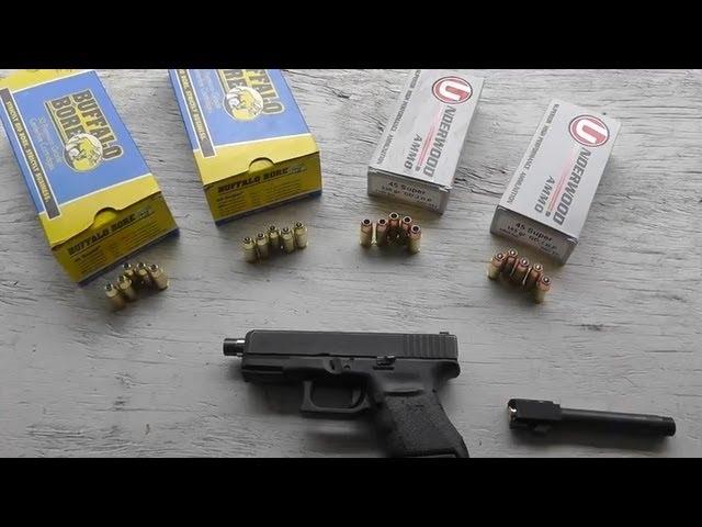 Glock 30 45 Super Ammo Test - Accuracy, Velocity, Recoil