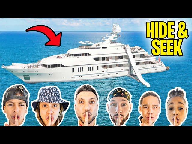 HIDE & SEEK on a 30 Million Dollar YACHT!  | The Royalty Family