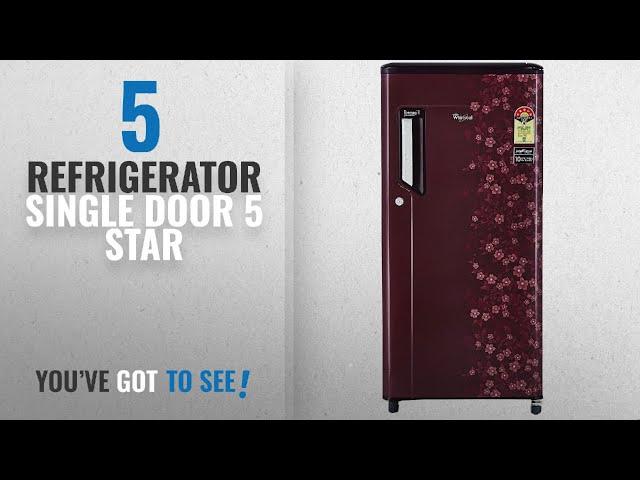 Top 10 Refrigerator Single Door 5 Star [2018]: Whirlpool 185 L 5 Star Direct-Cool Single-Door