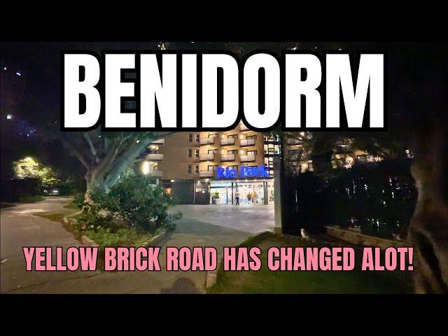 Benidorm - Is The Yellow Brick Road Safe at Night?