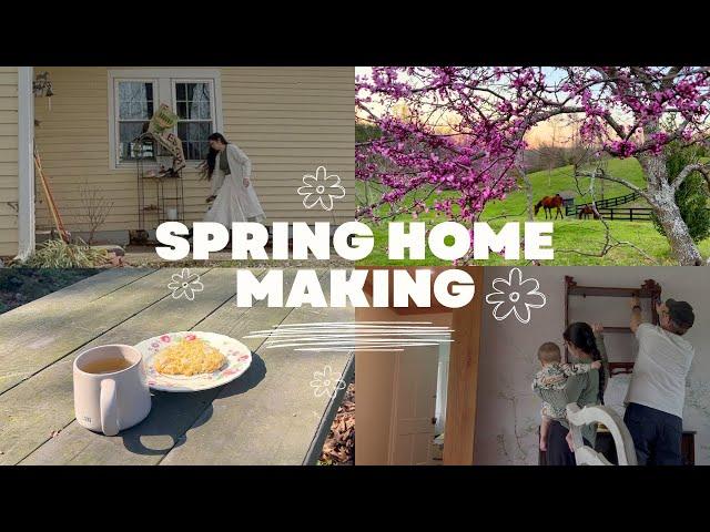 Spring Cleaning, New Motherhood, & Homemaking