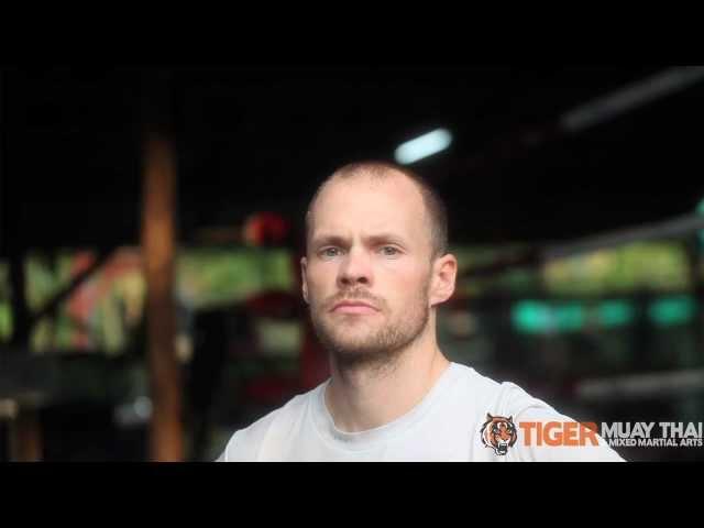 Chris Moir at Tiger Muay Thai and MMA Training Camp Phuket, Thailand