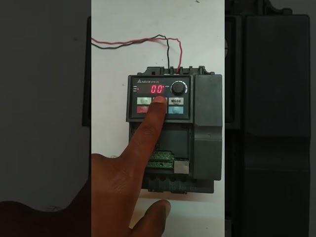Parameter Reset in Delta VFD