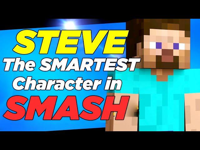 Minecraft Steve: The Smartest Character in Smash