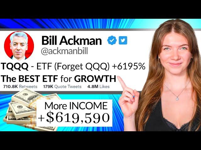 6195% Return -TQQQ -How to use Leverage ETFs for Income (3X QQQ)