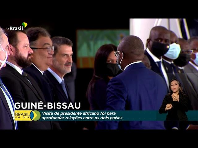 Presidente da Guiné-Bissau faz visita oficial ao Brasil