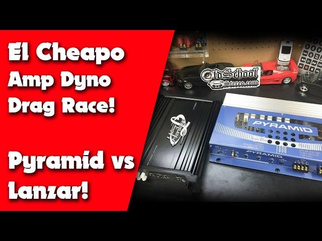 El Cheapo Amp Dyno Drag - Pyramid PB-449x vs. Lanzar HTG-257