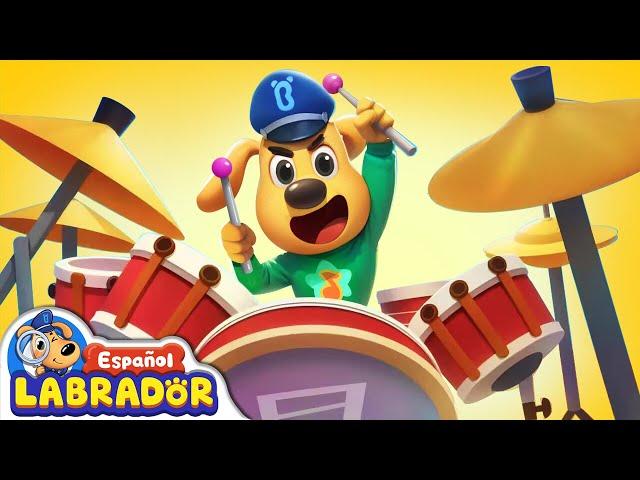 Sheriff Labrador - Quiero Ser Baterista  | Videos para Niños | BabyBus en Español