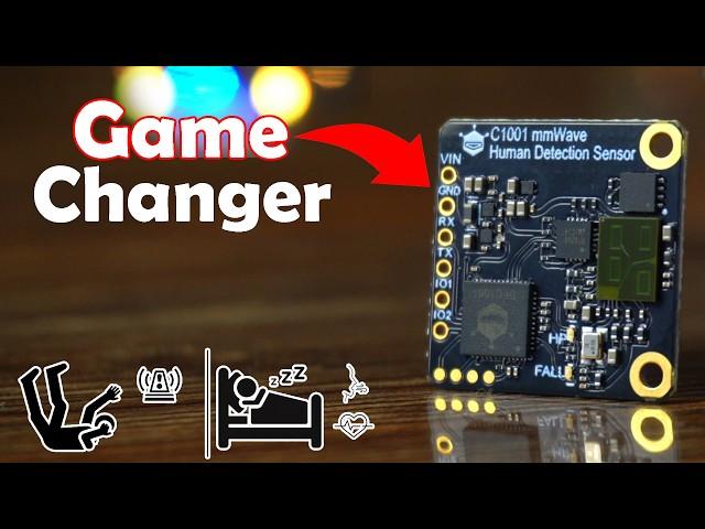 C1001 mmWave Human detection Sensor with ESP32, Life Detection, Fall Detection, Sleep Detection