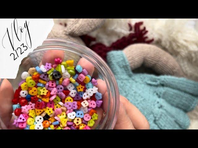 VLOG 2/23 | Городские зарисовки| Вязание в кафе | Музей Тропинина| Два маленьких готовых проекта