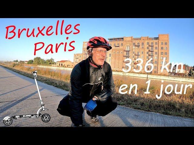 Bruxelles-Paris en Dualtron Raptor 336km en 1 jour