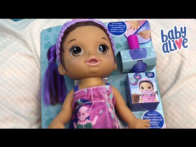 Baby Alive Glam Spa Baby Nail Polish and Makeup Doll