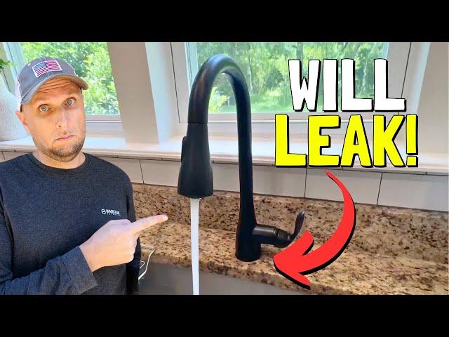 Avoid This Common Leak And Install A Kitchen Faucet Like A Pro!