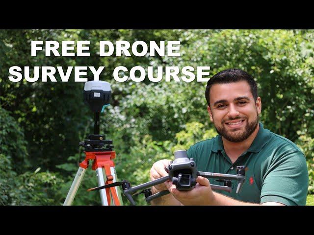 FREE 1 HOUR DRONE SURVEY MASTER COURSE