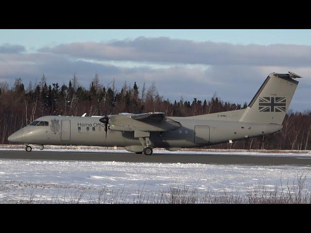 UK Home Office - De Havilland Canada Dash 8-300 ISR - Takeoff